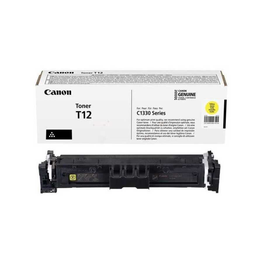 Canon T12 Orijinal Sarı Toner C1333