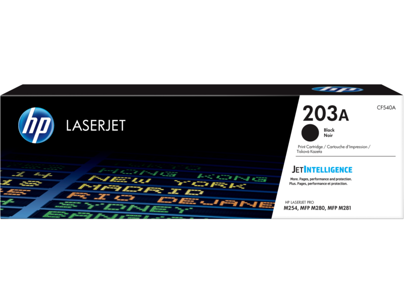 HP 203A (CF540A)  Siyah Orijinal Toner 1400 Sayfa