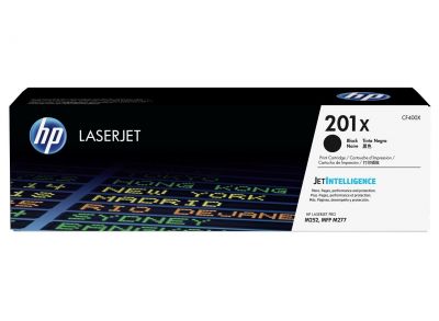 HP 201X (CF400X) Siyah Orijinal Toner Yüksek Kapasiteli  2800Sayfa
