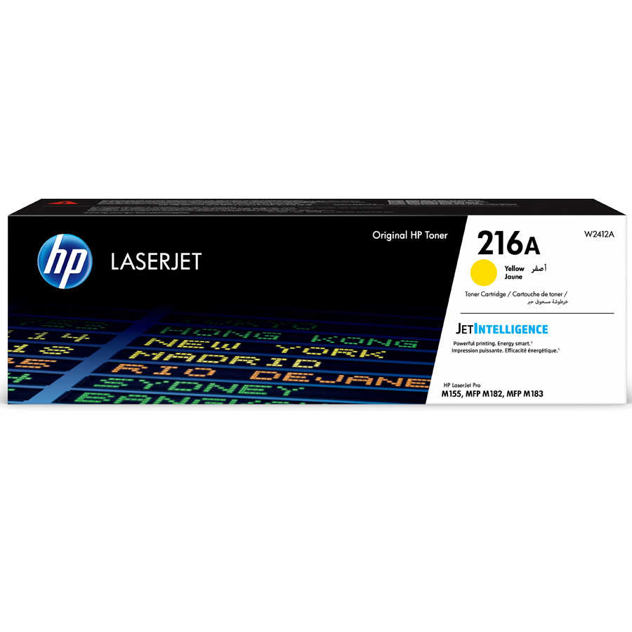 HP 216A W2412A Sarı Orijinal Toner 850 Sayfa