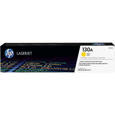 HP 130A (CF352A) Sarı Orijinal Toner 1000 Sayfa