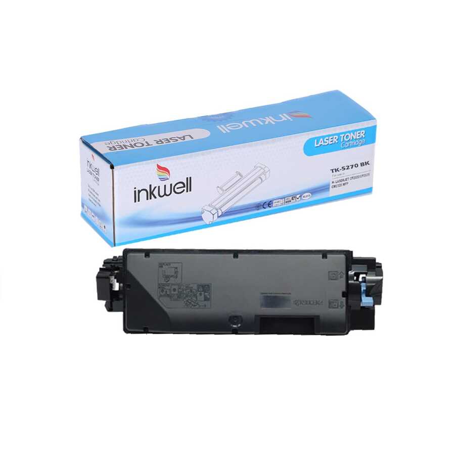 Kyocera TK-5270K Siyah Muadil Toner 1T02TV0NL0