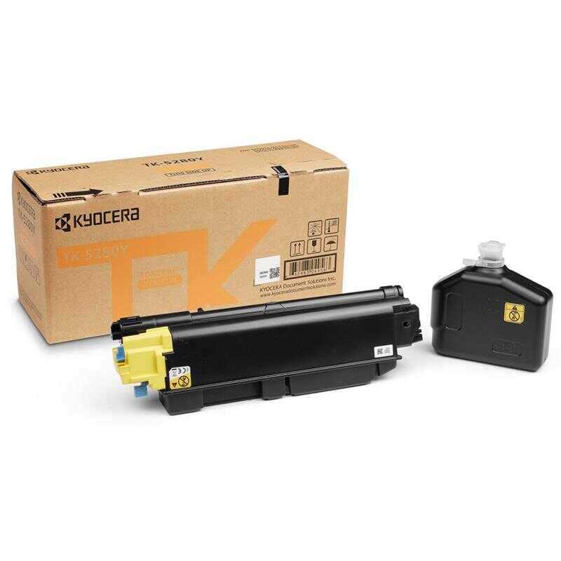 Kyocera TK-5280 Sarı Orijinal Toner  1T02TWANL0