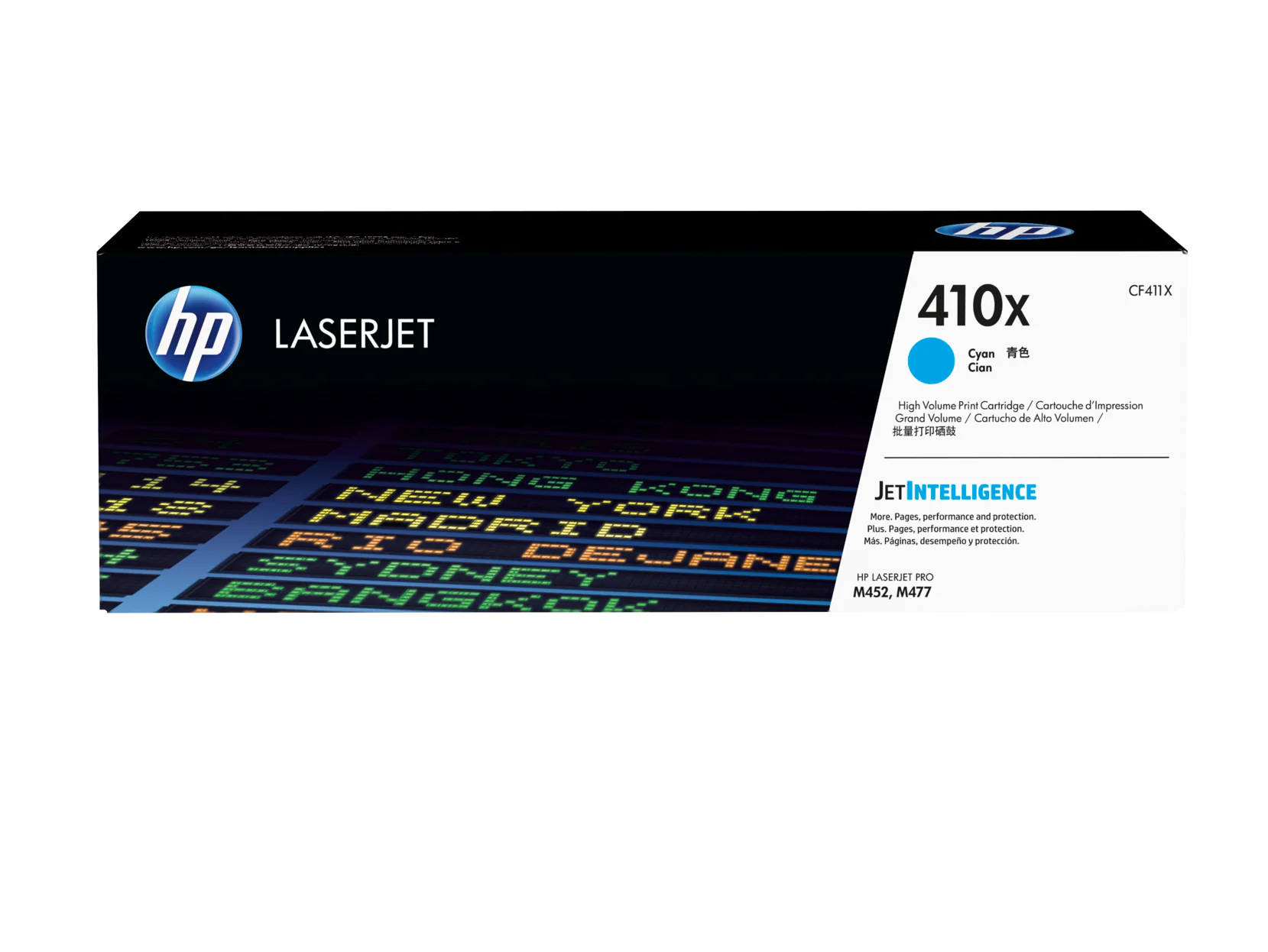HP 410X (CF411X) Mavi Orijinal Yüksek Kapasiteli Toner 5000 Sayfa
