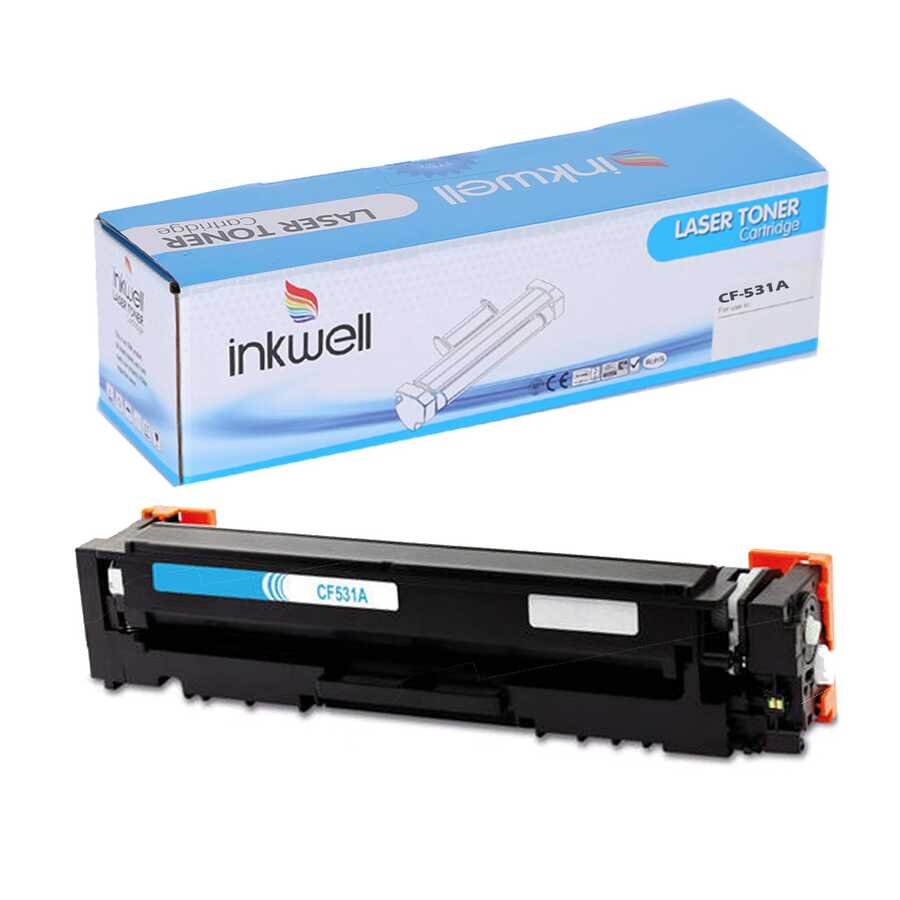 HP 205A CF531A Mavi Muadil Lazer Toner - 900 Sayfa
