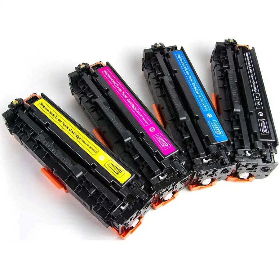 HP CF410X Muadil Toner Seti - 4 Renk (Siyah, Mavi, Kırmızı, Sarı) - Yüksek Kapasiteli
