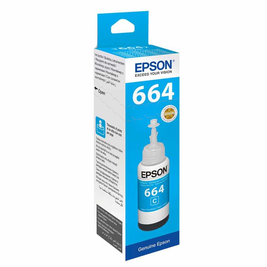 Epson T6642 Mavi Orijinal Mürekkep  70 ml