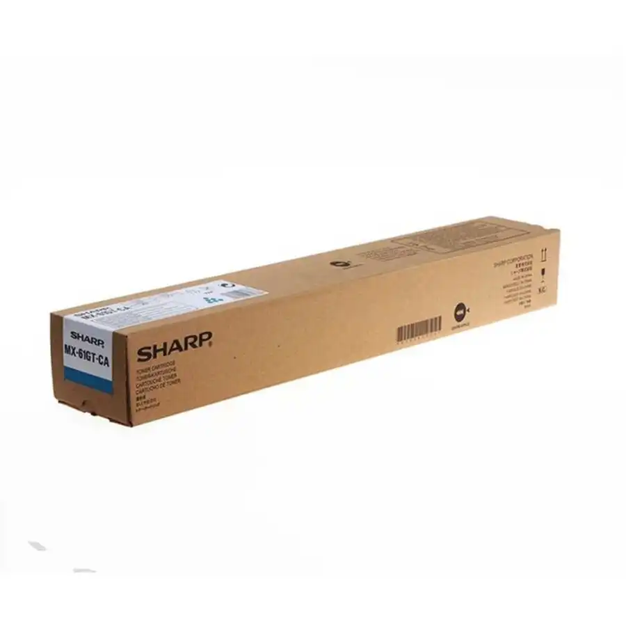 Sharp MX-61GTCA Mavi Orijinal Toner | 24.000 Sayfa Yüksek Kapasite