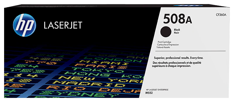 HP 508A (CF360A) Siyah Orijinal LaserJet Toner 6000 Sayfa