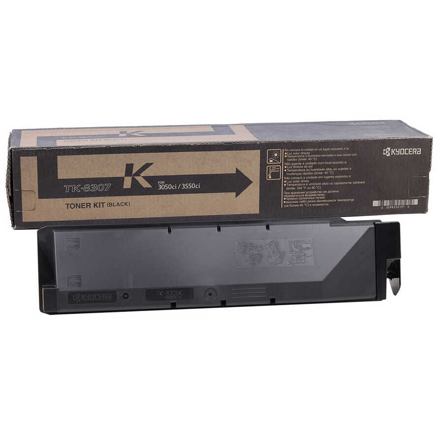 Kyocera TK-8307 Orijinal Siyah Fotokopi Toner 25.000 Sayfa