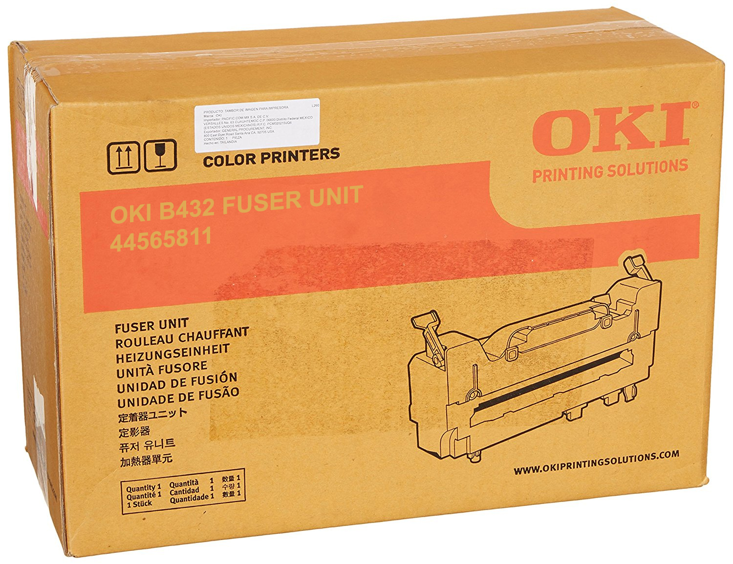OKI 44565811 Orijinal Fuser Bakım Kiti B432