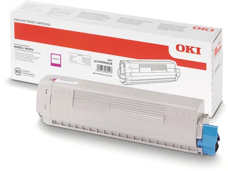 OKI 45862838 Kırmızı Orjiinal Toner 7.300 Sayfa