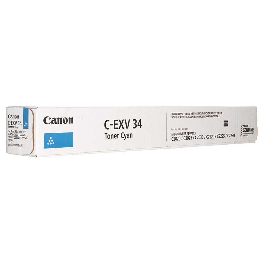 Canon C-EXV 34 Orijinal Mavi Fotokopi Toner 3783B002