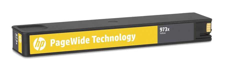 HP 973X F6T83AE Sarı Muadil PageWide Kartuşu