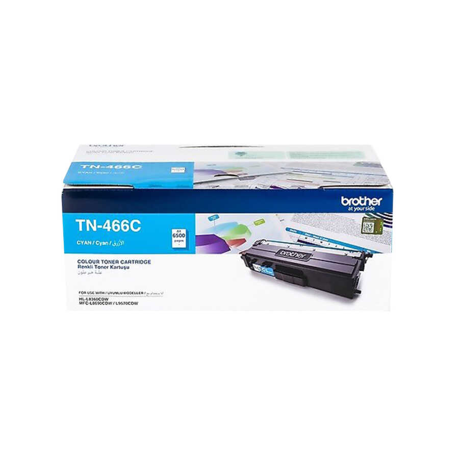 Brother TN-466C Mavi Orijinal Lazer Toner - 6.500 Sayfa