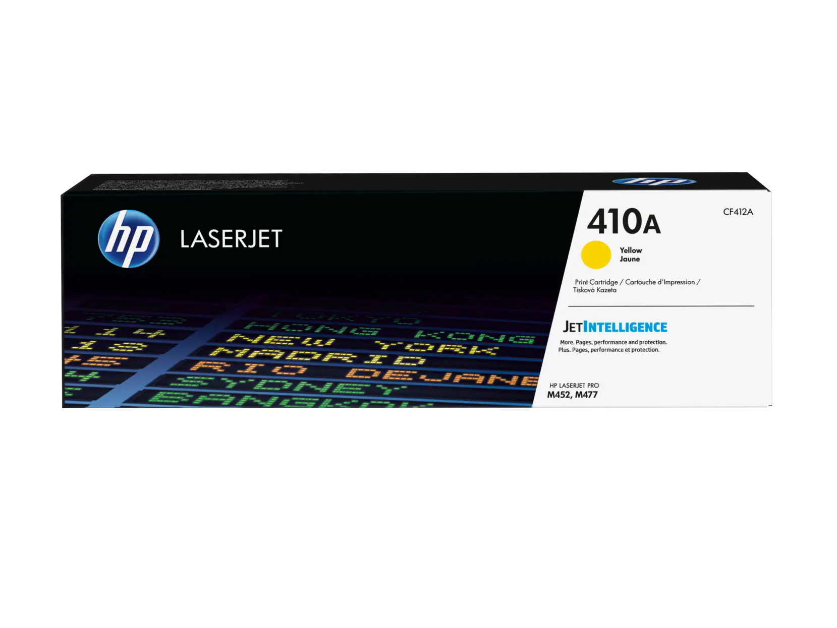 HP 410A (CF412A)  Sarı Orijinal Toner 2000 Sayfa