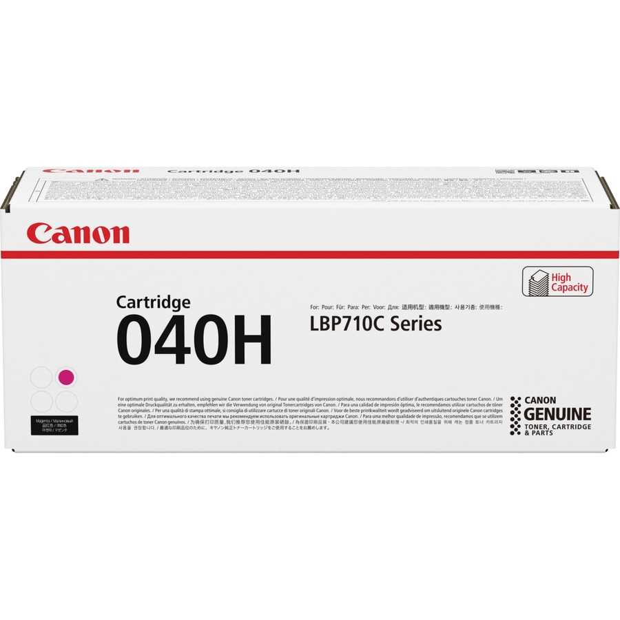 Canon CRG-040H Kırmızı Orijinal Toner Yüksek Kapasiteli 0457C001 10.000 Sayfa