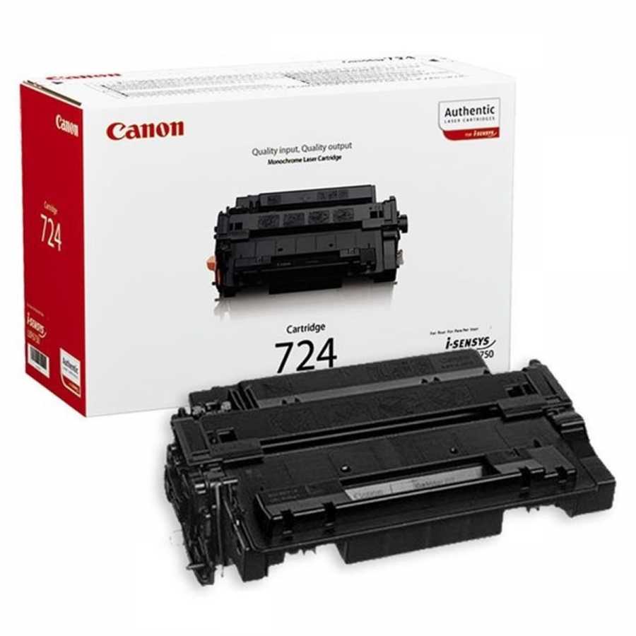 Canon CRG-724 Siyah Orijinal Toner 3482B002 6000 Sayfa