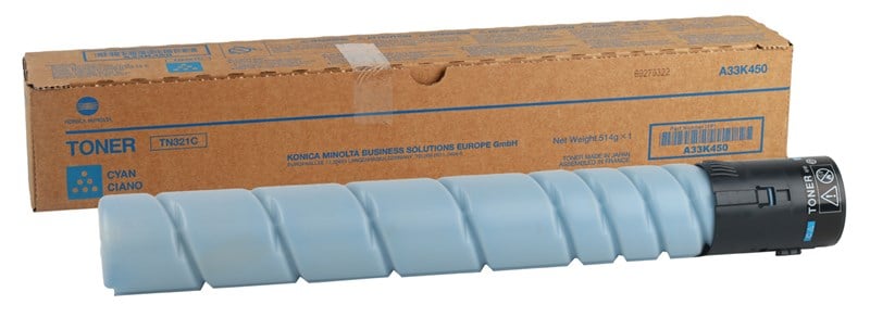 Konica Minolta TN-321C Mavi Orijinal Toner 25.000 Sayfa