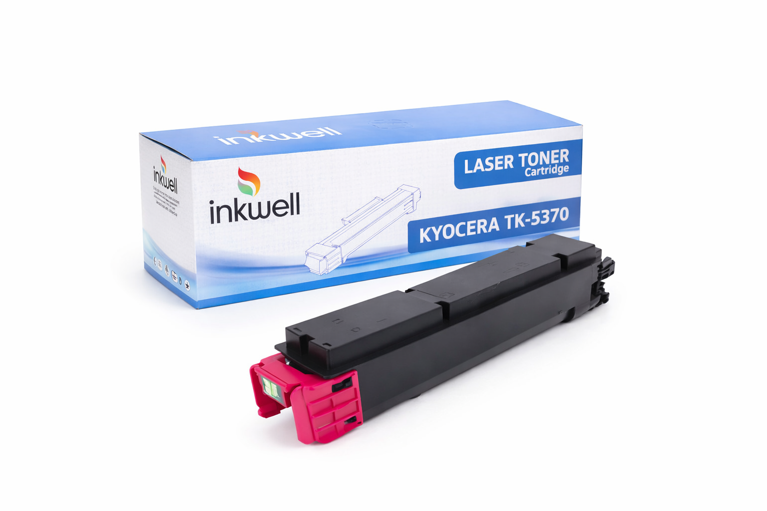 Kyocera TK-5370 Kırmızı Muadil Toner