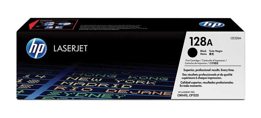 HP 128A CE320A Siyah Orijinal Toner 2.000 Sayfa