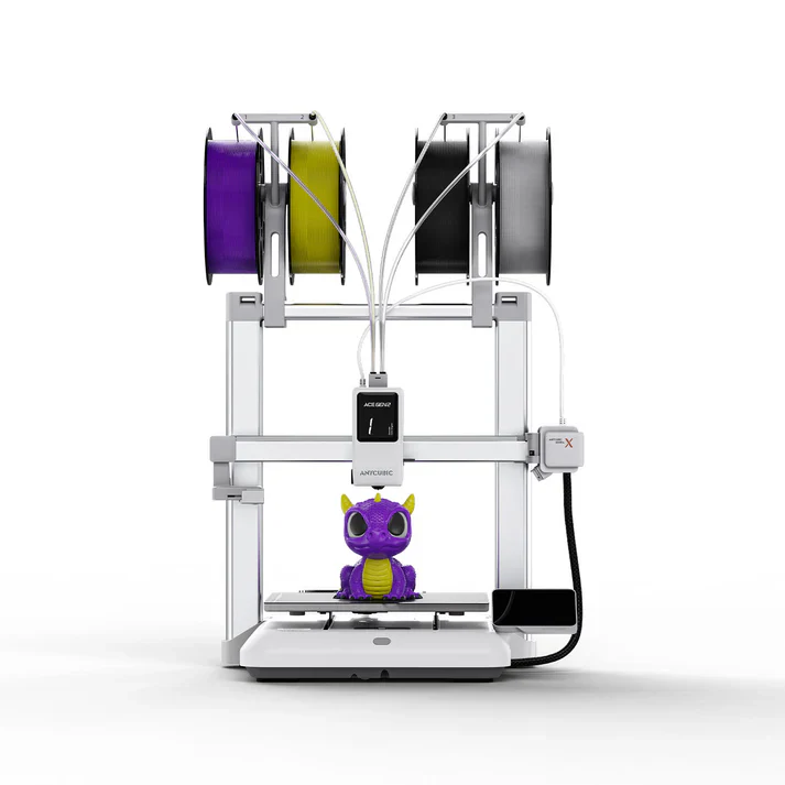 Anycubic Kobra X Combo Çok Renkli 3D Yazıcı