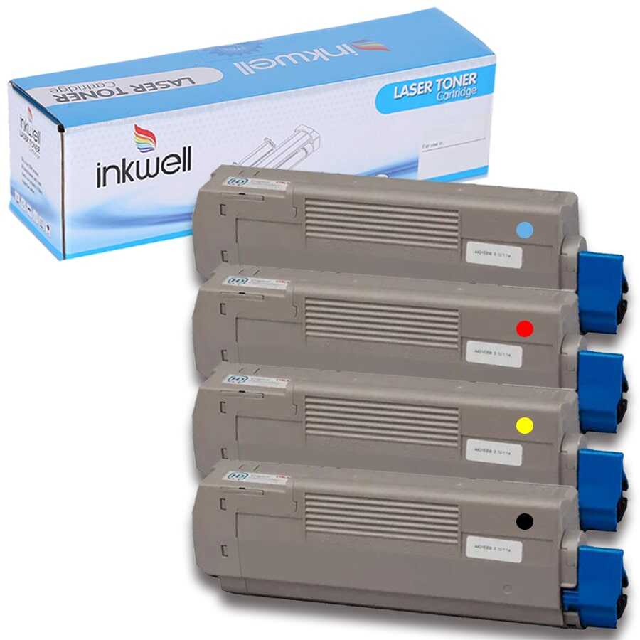 Oki MC760 Muadil Toner Seti 4'lü