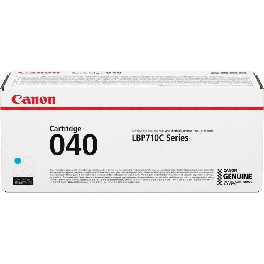 Canon CRG-040 Mavi Orijinal Toner 0458C001 6.300 Sayfa