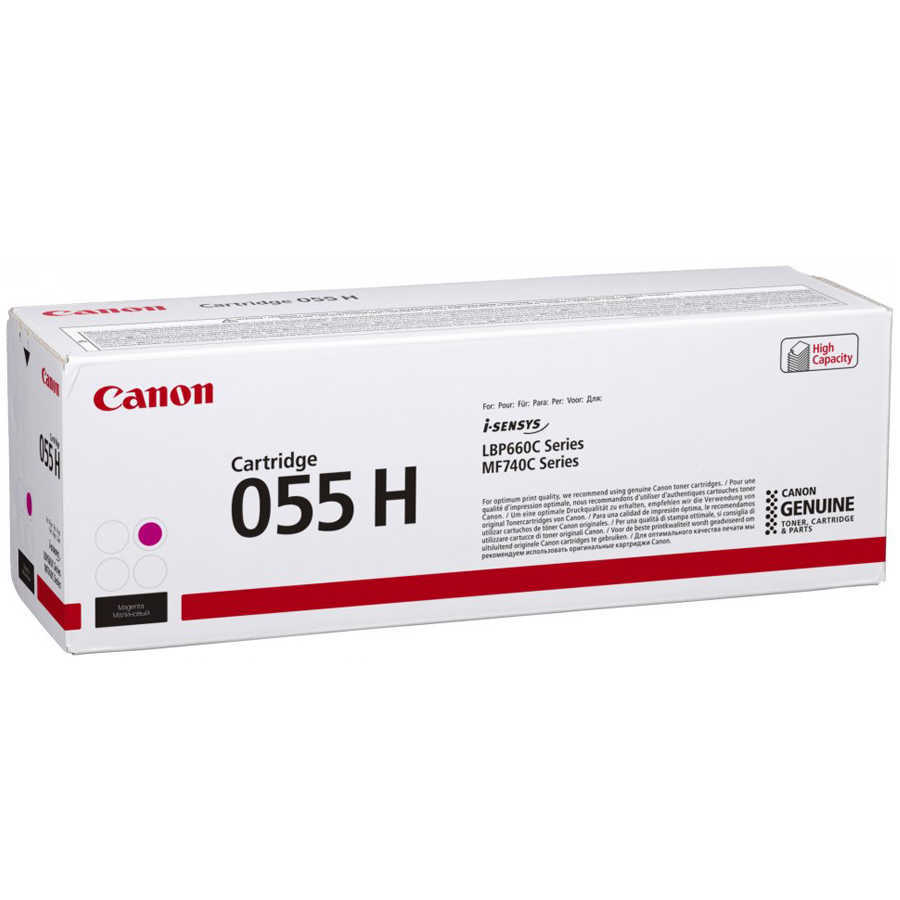 Canon CRG-055H Kırmızı Orijinal Toner Yüksek Kapasiteli 3018C002 5.900 Sayfa
