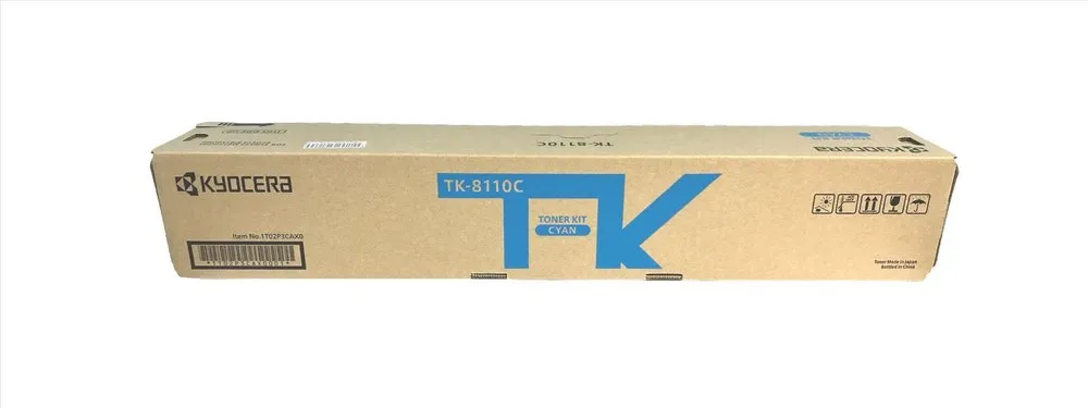 Kyocera TK-8110 Mavi Orijinal Fotokopi Toneri