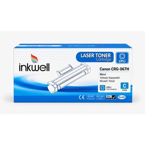 Canon CRG-067H Mavi Muadil Toner Y�ksek Kapasite - 2.350 Sayfa