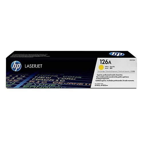 HP 126A (CE312A ) Sar��Orijinal Toner 1000 Sayfa