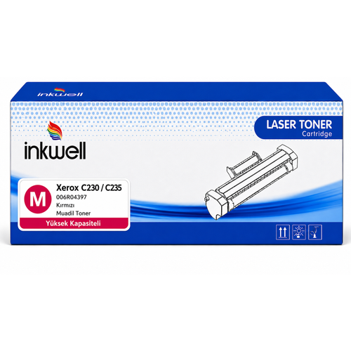 Xerox 006R04397 K�rm�z� Muadil Toner Standart Kapasite 3.000 Sayfa C230 C235