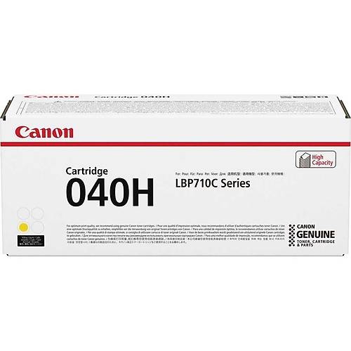 Canon CRG-040H Sar� Orijinal Toner Y�ksek Kapasiteli 0455C001 10.000 Sayfa