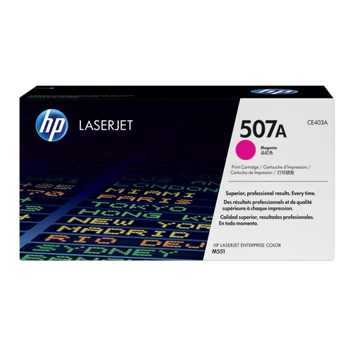 HP 507A CE403A K�rm�z��Orijinal Toner 6000 Sayfa