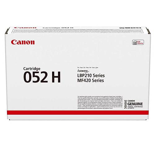 Canon CRG-052H Orijinal Siyah Toner Y�ksek Kapasiteli 2200C002 9.200 Sayfa