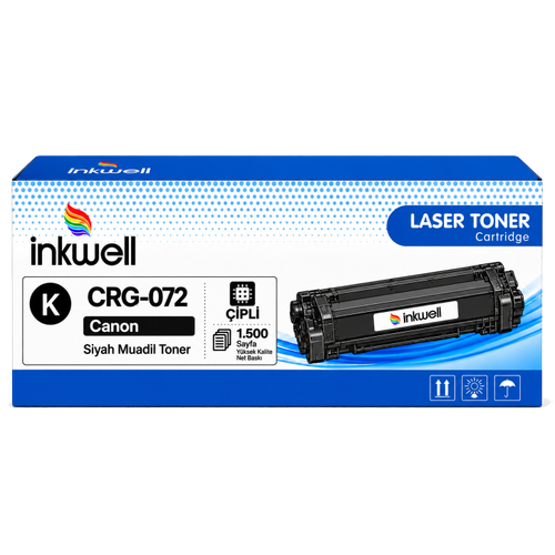 Canon CRG-072 Chipli Muadil Toner 1.500 Sayfa