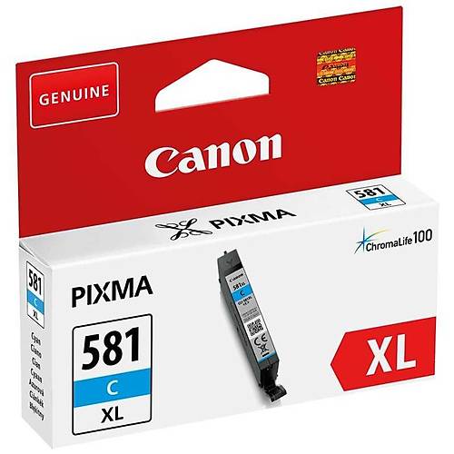 CANON CLI-581XL C Mavi Y�ksek Kapasiteli Orijinal Kartu� 2049C001