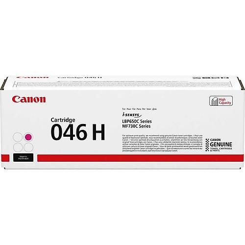 Canon CRG-046H K�rm�z� Orijinal Y�ksek Kapasiteli Toner 1252C002 5.000 Sayfa