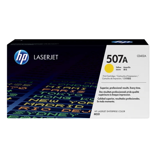 HP 507A (CE402A) Sar��Orijinal Toner 6000 Sayfa