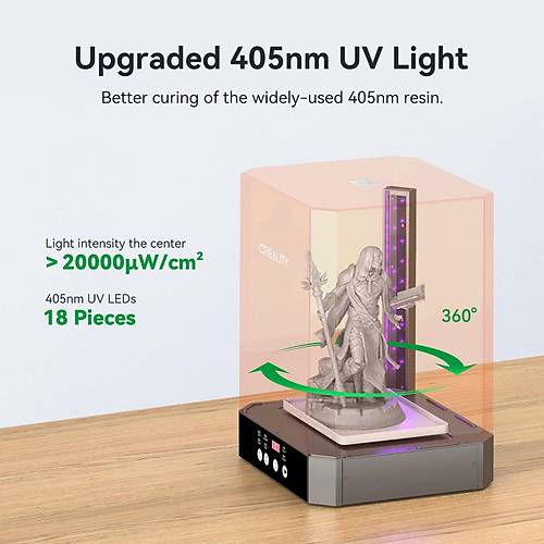 Creality UW-03 Y�kama ve K�rleme Cihaz� - Creality UW03 Wash And Cure Machine -3D Y�kama - 3D K�rleme