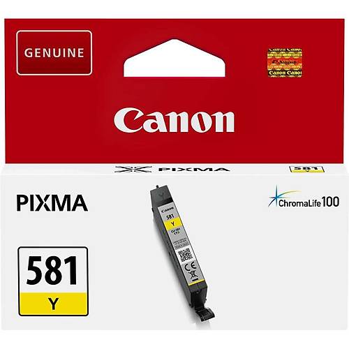 CANON CLI-581 Y Sar� Orijinal Kartu� 2105C001