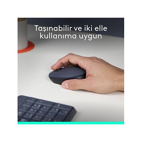 Logitech M170 Kablosuz Mouse 910-004642 Siyah-Gri
