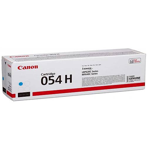 Canon CRG-054H Mavi Orijinal Toner Y�ksek Kapasiteli 3027C002 2.300 Sayfa