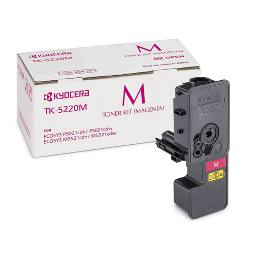 Kyocera TK-5220M K�rm�z� Orijinal Toner � 1.200 Sayfa Kapasite