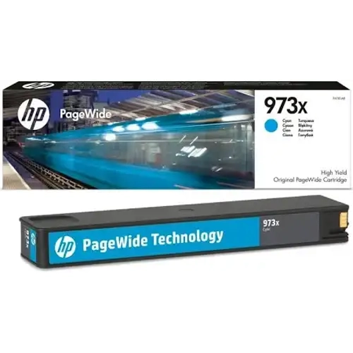 HP 973X Mavi Y�ksek Kapasiteli Orijinal Kartu� � 7.000 Sayfa