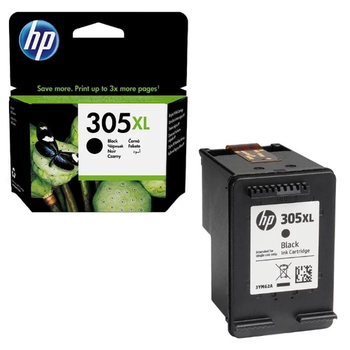 HP 305XL 3YM62AE Siyah Y�ksek Kapasiteli Orijinal Kartu�