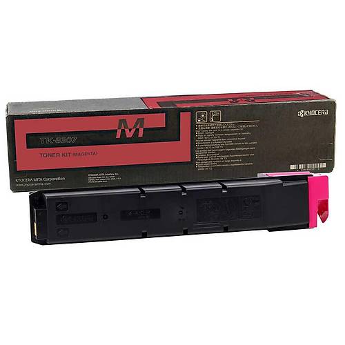 Kyocera TK-8307 Orijinal K�rm�z� Fotokopi Toner 15.000 Sayfa