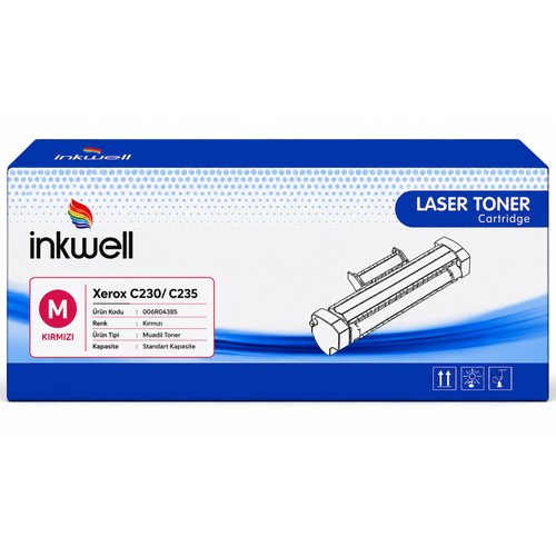 Xerox 006R04385 K�rm�z� Muadil Toner Standart Kapasite 1.500 Sayfa C230 C235