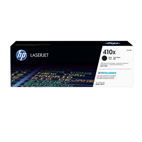 HP 410X (CF410X)  Siyah Orijinal Y�ksek Kapasiteli Toner 6500 Sayfa